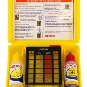 ESTOJO DE TESTES CL/pH GENCO