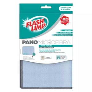 PANO MICROFIBRA PARA VIDROS FLASH LIMP