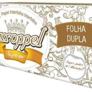 PAPEL TOALHA INTERFOLHAS PREMIUM OUROPPEL CAIXA 22,5X20 COM 2000 FOLHAS