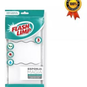 ESPONJA MAGIA FLASH LIMP COM 3 UN