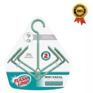 MINI VARAL CALÇADOS FLASH LIMP PARA 2 PARES
