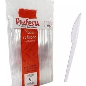 FACA REFEIÇÃO PRAFESTA 50 UNIDADES