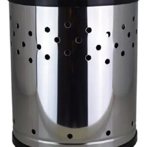 CENTO EM AÇO INOX 7 LITROS VIEL COM ARO BRANCO S/TAMPA