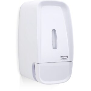 DISPENSER SABONETE LIQUIDO INVOQ BRANCO COM RESERVATORIO ACOPLADO