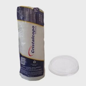 TAMPA P/ COPOS DESCARTAVEIS T-200TR C/ 50 UN. COPOS 400/500ML