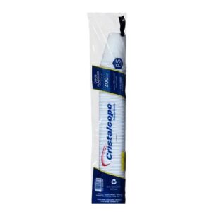 COPO DESCARTAVEL 200ML CRISTALCOPO COM 100 UN