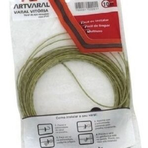 VARAL CORDA DE AÇO 10 M  ART