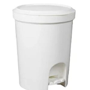 LIXEIRA SUPERPRO BETTANIN COM PEDAL BRANCA 13,5 LTS