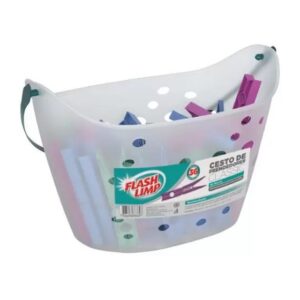 CESTO DE PRENDEDORES CLASSISC FLASH LIMP COM 36 PRENDEDORES