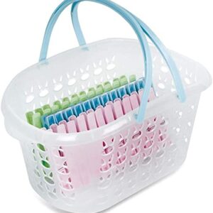 CESTO COM 36 PRENDEDORES STANDARD MOR