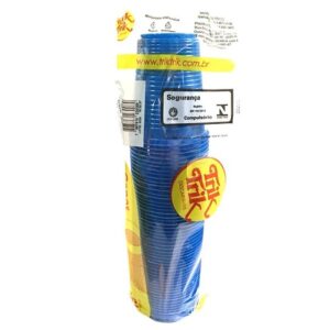 COPO DESCARTAVEL AZUL 200ML TRIK TRIK COM 50 UN