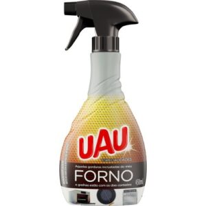 DETERGENTE LIMPA FORNO DESENGORDURANTE UAU SPRAY 450ML