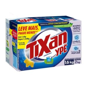 LAVA ROUPAS EM PÓ CONCENTRADO TIXAN YPÊ PRIMAVERA 1,6KG (CAIXA)
