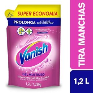 GEL MULTIUSO VANISH MULTIUSO TIRA MANCHAS S/ CLORO 1,2L/1,236KG