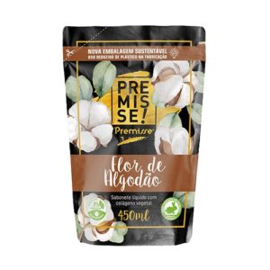 SABONETE LIQUIDO FLOR DE ALGODÃO PREMISSE 450ML REFIL