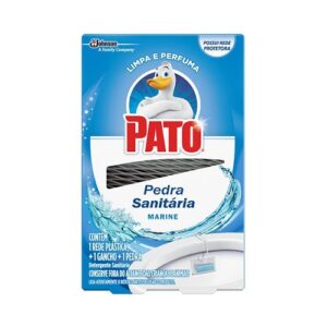 PEDRA SANITARIA PATO MARINE CONTÉM 1 REDE PLASTICA 1 GANCHO E 1 PEDRA