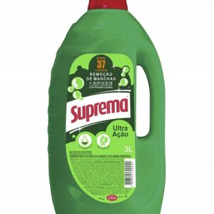 LAVA ROUPAS LIQUIDO SUPREMA ULTRA AÇÃO 3 LITROS