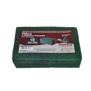 FIBRA LIMPEZA PESADA C/ 10 UNIDADES SUPERPRO BETTANIN