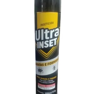 INSETICIDA AEROSOL ULTRA INSET BARATAS E FORMIGAS 300ML/177G
