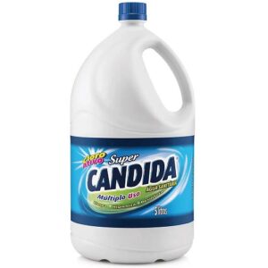 AGUA SANITÁRIA SUPER CANDIDA CLORO ATIVO 5 LITROS