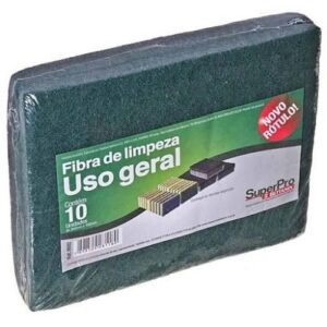 FIBRA LIMPEZA USO GERAL VERDE C/ 10 UNIDADES SUPERPRO BETTANIN