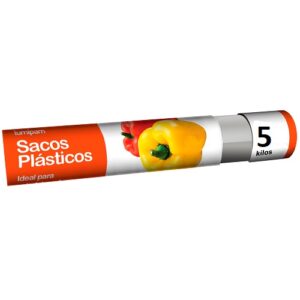 SACOS PLASTICOS LUMIPAN P/ 5KG 28CMX39CM C/ 20 UNIDADES