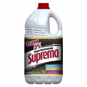 CLORO 65% SUPER CONCENTRADO SUPREMA 5 LITROS