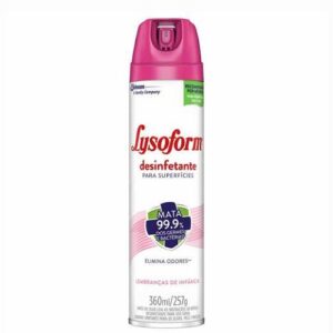 LYSOFORM DESIFETANTE AEROSSOL LEMBRANÇAS DA INFANCIA 360ml/274g