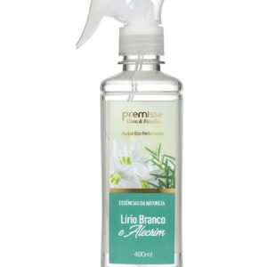 ACQUA ECO PERMUMANTE CASA & FAMILIA LIRIO BRANCO E ALECRIM PREMISSE 400ML