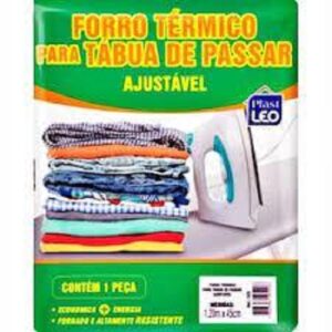 FORRO TÉRMICO PARA TÁBUA DE PASSAR AJUSTÁVEL PLAST LÉO 1,20X45CM