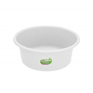 BACIA REDONDA 2,5 LTS BRANCA PLASVALE