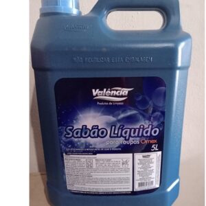SABAO LÍQUIDO PARA ROUPAS OMEX VALÊNCIA 5 LITROS
