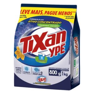 LAVA ROUPAS EM PÓ CONCENTRADO TIXAN YPÊ PRIMAVERA 800G (REFIL)