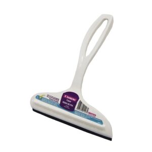 RODO DE PIA SANREMO BRANCO 14CM C/ RASPADOR EXCLUSIVO