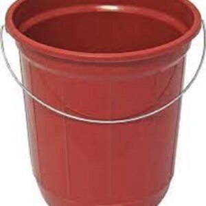 BALDE EM POLIPROPILENO E ALÇA EM AÇO 20 LITROS PLASNEW