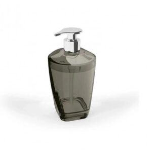 PORTA SABONETE LIQUIDO UZ PRETO TRANSLUCIDO