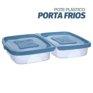 PORTA FRIOS DUPLO PLASTICO RETANGULAR JAGUAR