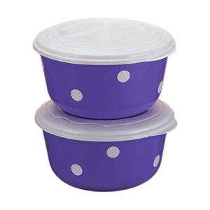 KIT C/ 2 POTES PLASTICOS CORES