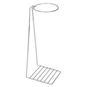 SUPORTE PARA COADOR COM PANO EM AÇO CROMADO NIQUELART