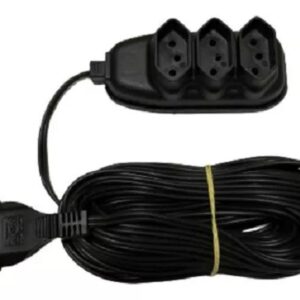 EXTENSÃO ELÉTRICA 10 METROS MULTIUSO TRIPOLAR 10A  BIVOLT 127-220 VOLTS 10A