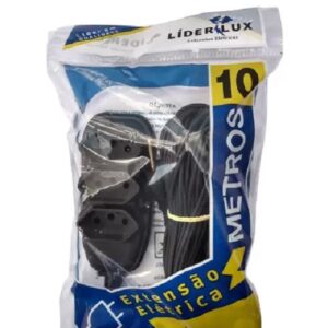 EXTENSÃO ELÉTRICA 10 METROS MULTIUSO BIPOLAR 10A  BIVOLT 127-220 VOLTS 10A