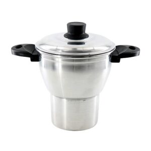 CUSCUZEIRO EM ALUMINIO E ESMALTADOS STA ROSA Nº16