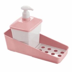 CONJUTO PORTA-DETERGENTE ROSA 600 ML