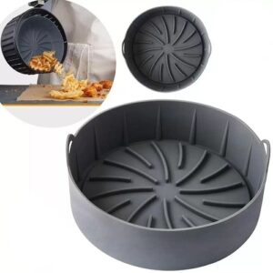 FORMA PARA AIR FRYER TAMANHO 18,5 x 18,5  x 5 cm REDONDA