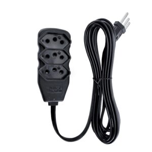 EXTENSÃO ELÉTRICA 3 METROS MULTIUSO TRIPOLAR 10A  BIVOLT 127-220 VOLTS 10A