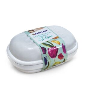 SABONETEIRA TULIPA BRANCA ARQPLAST