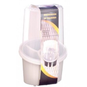 ESCORREDOR DE TALHERES BRANCO C/ TRANSLUCIDO PLASTICOS SANTANA