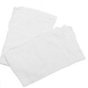 PANO DE CHÃO FLANELADO M 45CM X 75 CM BRANCO