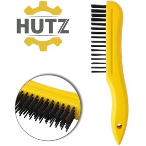 ESCOVA DE AÇO CABO EM PP HUTZ