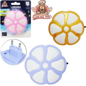 LUMINÁRIA DE PAREDE CATAVENTO BIVOLT LED C/ INTERRUPTOR